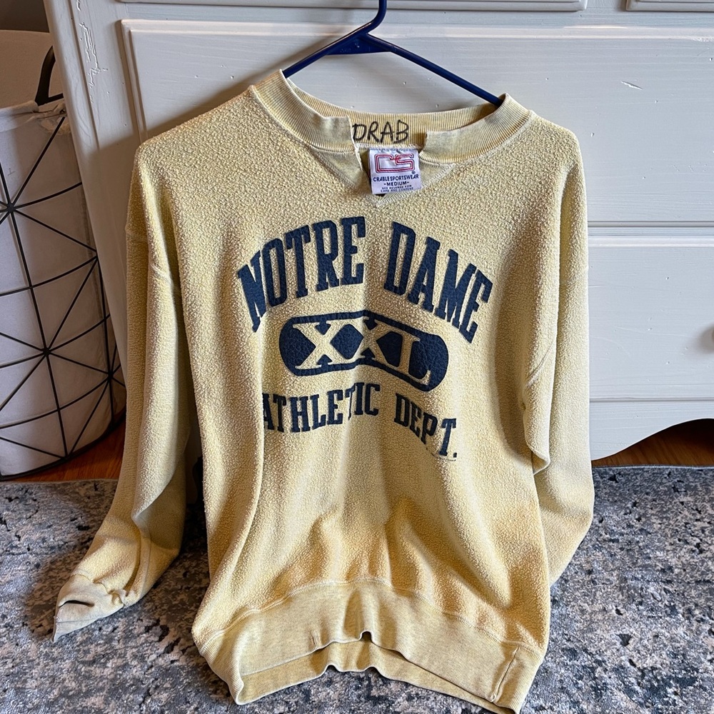 Vintage Notre Dame sweatshirt